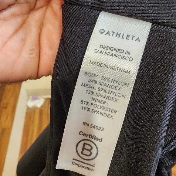 ATHLETA Women's Black flare mini skort size XS - Picture 5 of 11